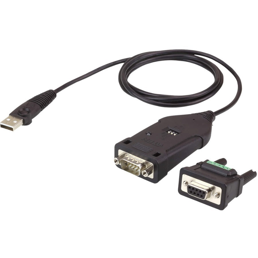 ATEN USB to RS-422/485 Adapter - 3.94 ft Serial/USB Data Transfer Cable for Notebook, Camera, Alarm - First End: 1 x USB 2.0 Type A - Male - Second End: 1 x 9-pin DB-9 RS-422/485 Serial - Male - 921.6 - UC485