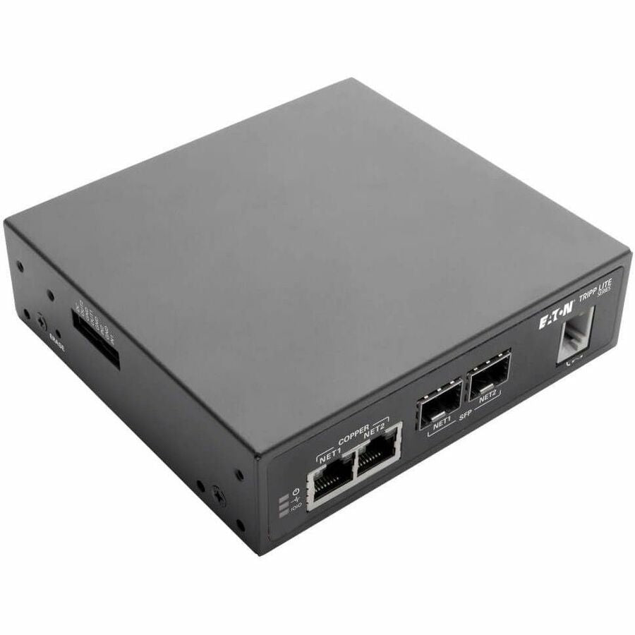 Tripp Lite 8-Port Console Server Built-In Modem Dual GbE NIC Flash Dual SIM - Twisted Pair - 4 x Network (RJ-45) - 4 x USB - 8 x Serial Port - Network (RJ-11) - 1000Base-X - Gigabit Ethernet - Managem - B093-008-2E4U-M