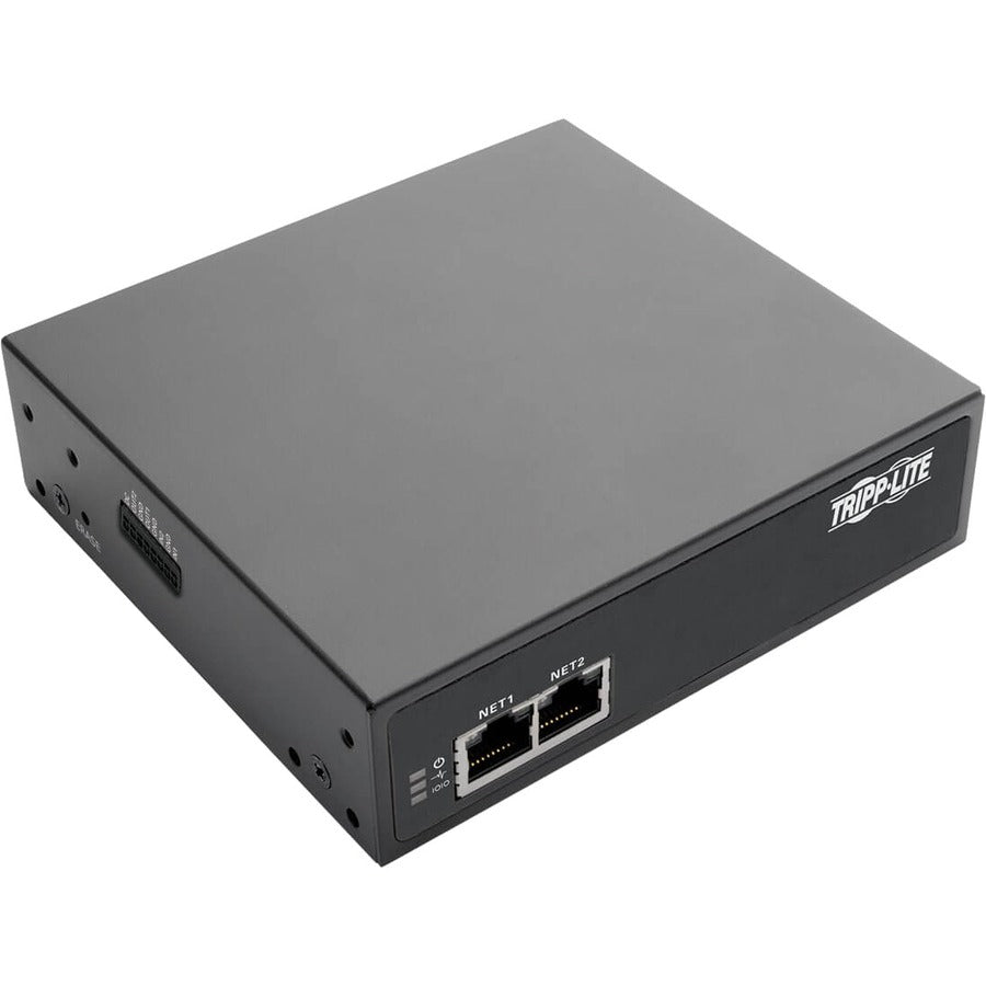 Tripp Lite 8-Port Serial Console Server with Dual GbE NIC, Flash and 4 USB Ports - Twisted Pair - 2 x Network (RJ-45) - 4 x USB - 8 x Serial Port - 1000Base-X - Gigabit Ethernet - Management Port - Ra - B093-008-2E4U