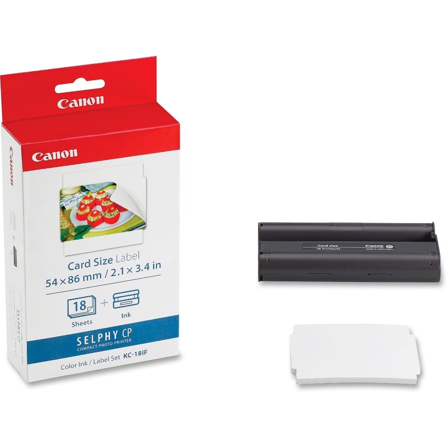 CANON Canon KC-18IF Print Cartridge/Paper Kit - 1 Each - 7741A001