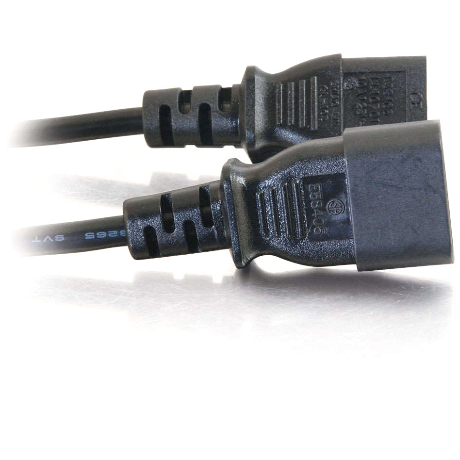 C2G 3ft Computer Power Extension Cable - 18 AWG - 250 Volt - 3ft - 03120