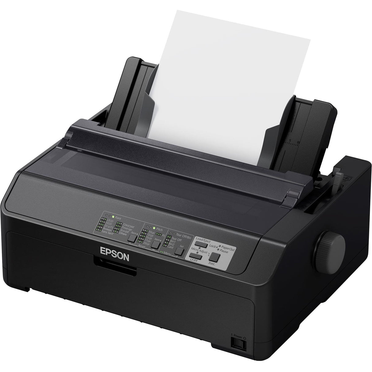 Epson LQ-590II 24-pin Dot Matrix Printer - Monochrome - Energy Star - 584 cps Mono - USB - Parallel - C11CF39201