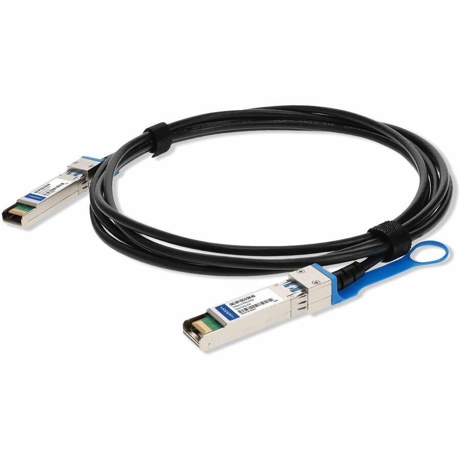 AddOn Dell Compatible TAA Compliant 25GBase-CU SFP28 to SFP28 Direct Attach Cable (Passive Twinax, 50cm) - 100% application tested and guaranteed to work - DAC-SFP-25G-0.5M-AO