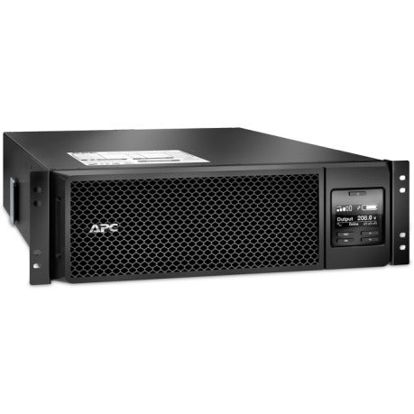 APC by Schneider Electric Smart-UPS SRT 5000VA RM 208V - 3U Rack-mountable - 1.50 Hour Recharge - 4.40 Minute Stand-by - 230 V AC Input - 208 V AC Output - 2 x NEMA L6-20R, 2 x NEMA L6-30R - TAA Compl... - SRT5KRMXLTUS