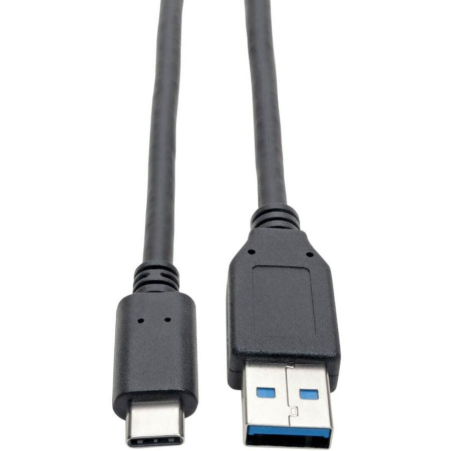 Tripp Lite USB C to USB-A Cable 5 Gbps USB 3.1 Gen 1 M/M USB Type C 6ft - USB for Tablet, Computer, Wall Charger, Portable Hard Drive, Charger - 640 MB/s - 6 ft - 1 x Type C Male USB - 1 x Type A Male... - U428-006