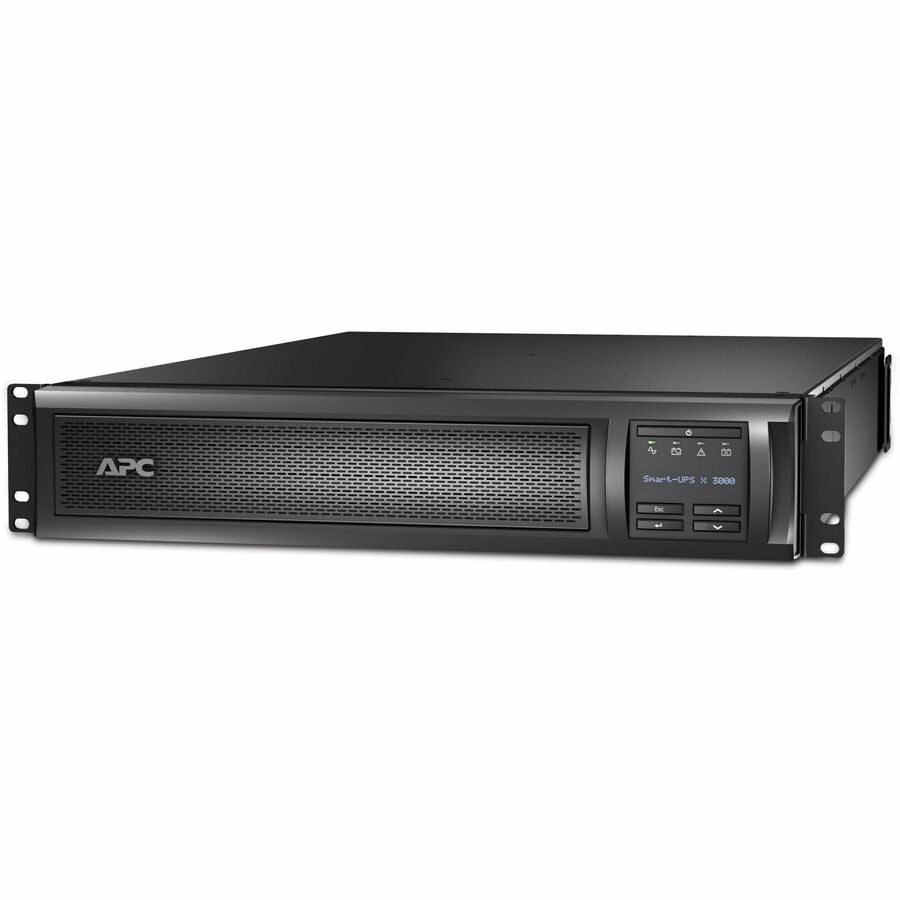 APC by Schneider Electric Smart-UPS X SMX3KRMLVNCUS 2.88kVA Tower/Rack Mountable UPS - 2U Rack-mountable - 3 Hour Recharge - 6.30 Minute Stand-by - 120 V AC Input - 120 V AC Output - 3 x NEMA 5-20R, 3... - SMX3KRMLVNCUS