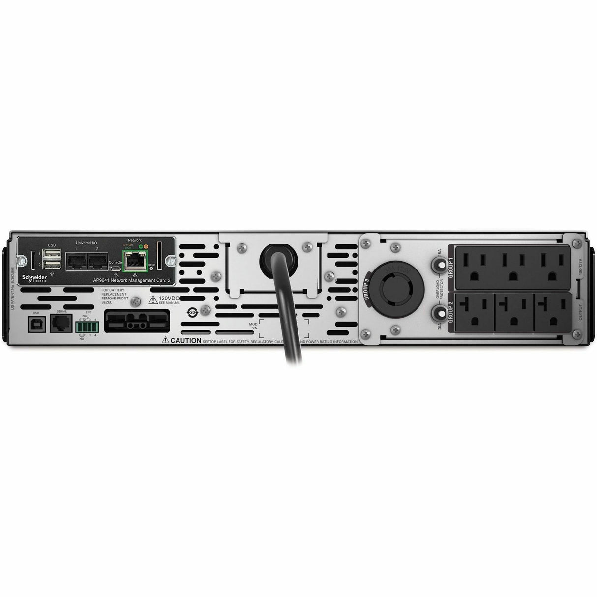 APC by Schneider Electric Smart-UPS X SMX3KRMLVNCUS 2.88kVA Tower/Rack Mountable UPS - 2U Rack-mountable - 3 Hour Recharge - 6.30 Minute Stand-by - 120 V AC Input - 120 V AC Output - 3 x NEMA 5-20R, 3... - SMX3KRMLVNCUS