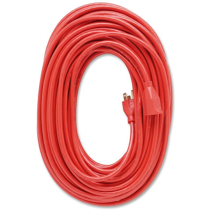 Heavy Duty Indoor/Outdoor 100' Extension Cord - 125 V AC13 A - Orange - 100 ft Cord Length - 1 - 99599