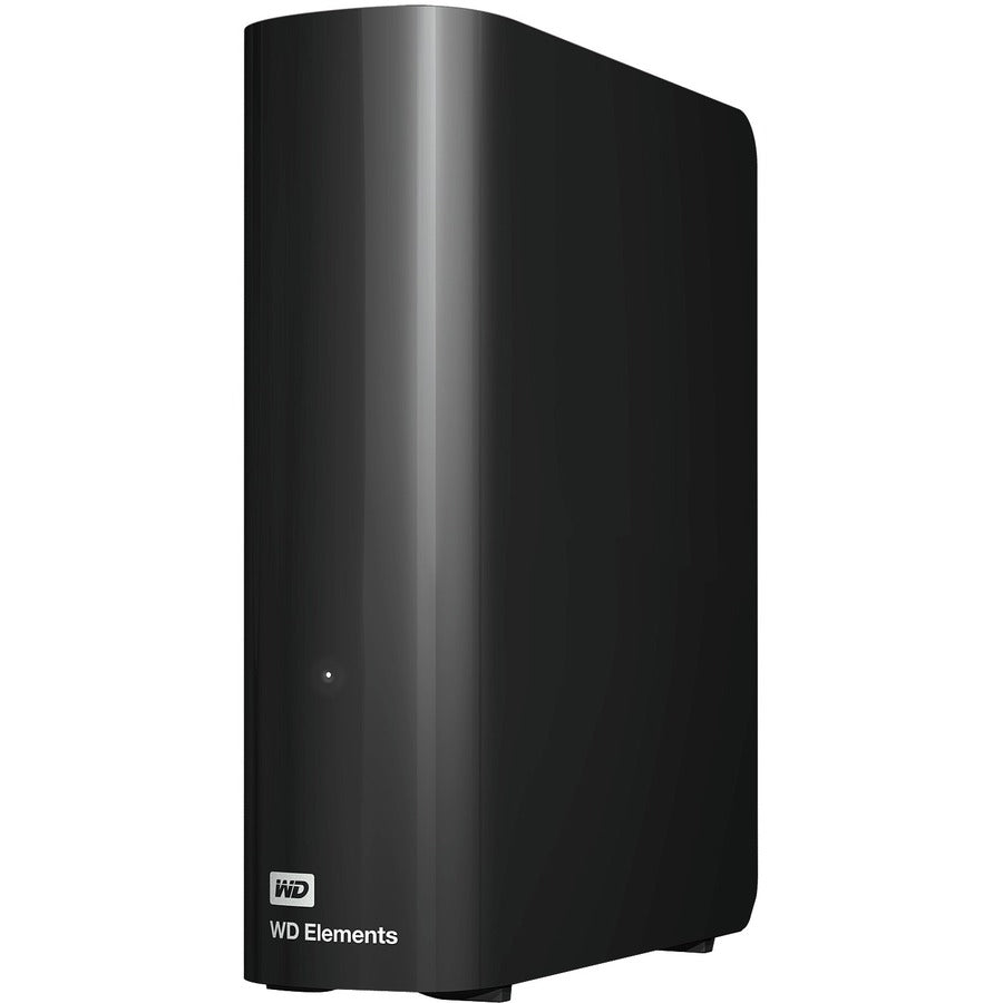 WD Elements 10 TB Hard Drive - External - Black - USB 3.0 - 2 Year Warranty - WDBWLG0100HBK-NESN