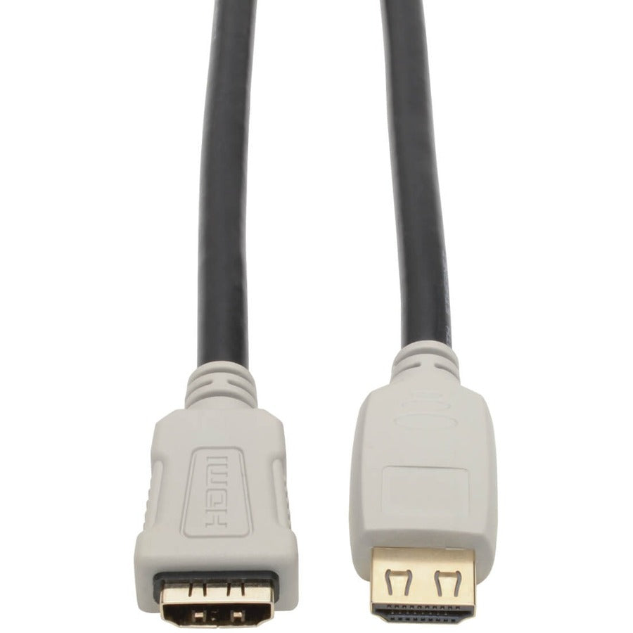Tripp Lite HDMI 2.0b Extension Cable 4:4:4 Color 4K Ethernet 60Hz M/F 15ft - 15 ft HDMI A/V Cable for Monitor, iPad, Audio/Video Device, A/V Receiver, Tablet, HDTV, Blu-ray Player, Gaming Console, Sat... - P569-015-2B-MF