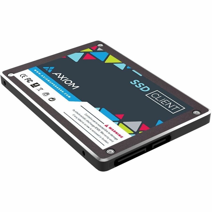 Axiom 1TB C565e Series Mobile SSD 6Gb/s SATA-III 3D TLC - TAA Compliant - 0.27 DWPD - 300 TB TBW - 565 MB/s Maximum Read Transfer Rate - 256-bit Encryption Standard - 3 Year Warranty - AXG99088