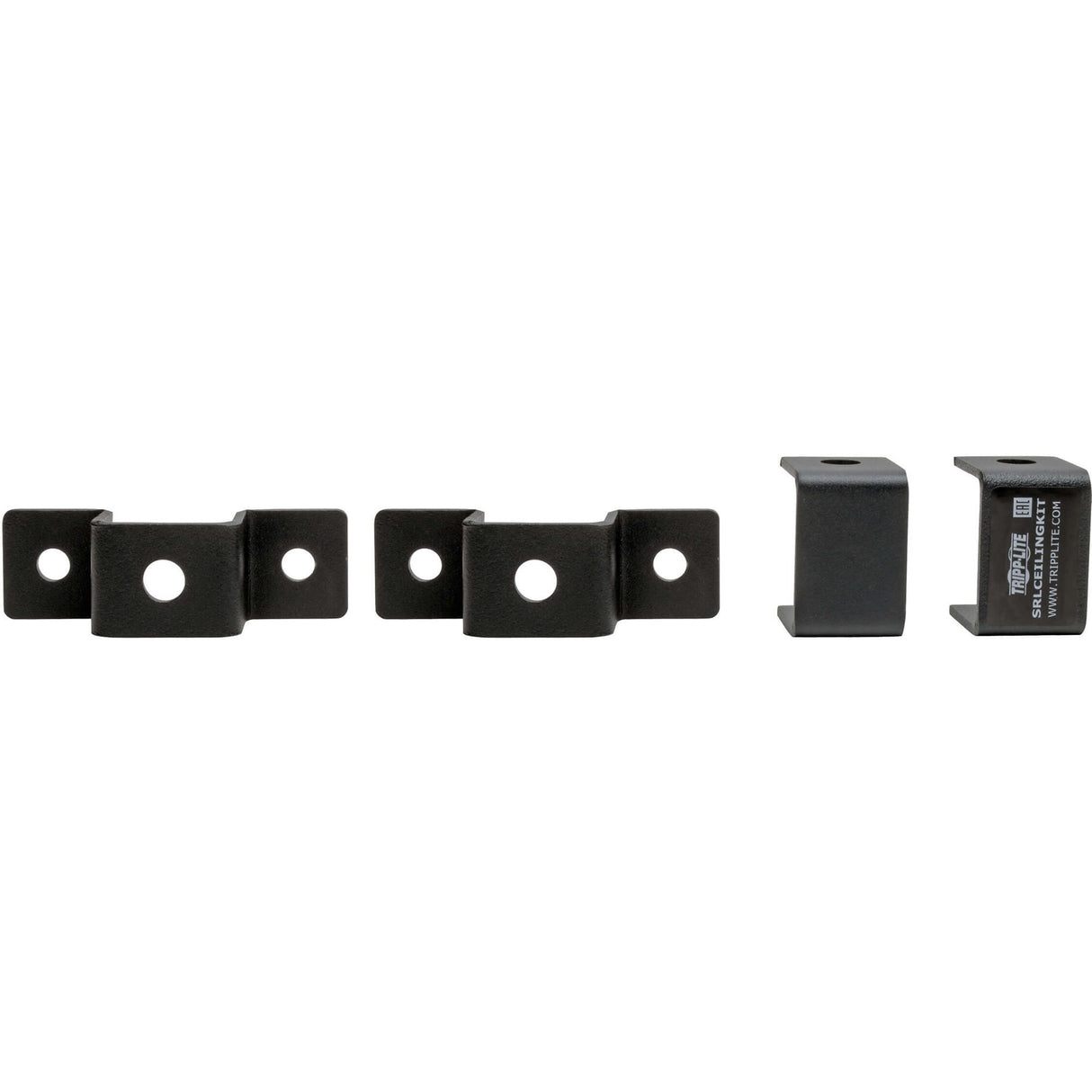 Tripp Lite Ceiling Support Kit 12in 18in Cable Runway Straight 90-Degree - Black - SRLCEILINGKIT