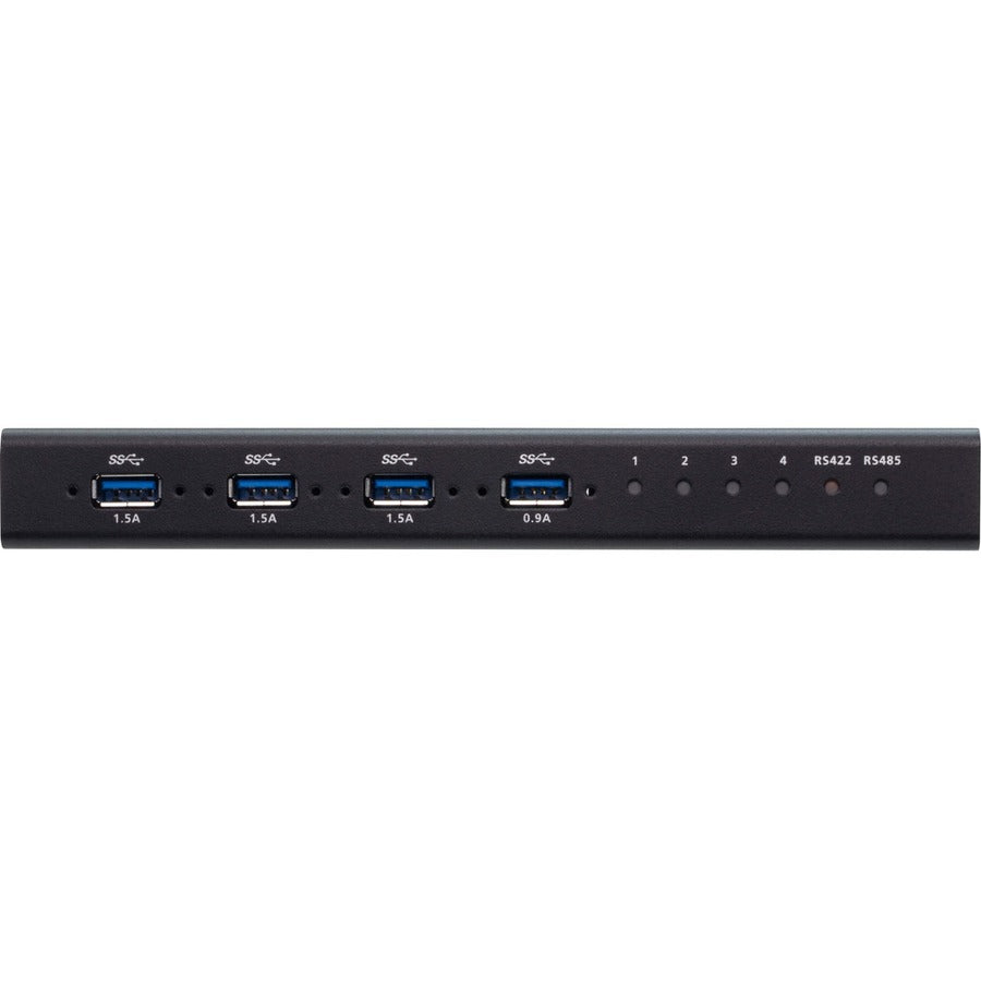 ATEN 4 x 4 USB 3.1 Gen 1 Industrial Hub Switch - USB 3.2 Gen 1 - 4 USB Port(s) - 4 Thunderbolt Port(s) - 4 USB 3.1 Port(s) - Mac, PC, Linux - US3344I