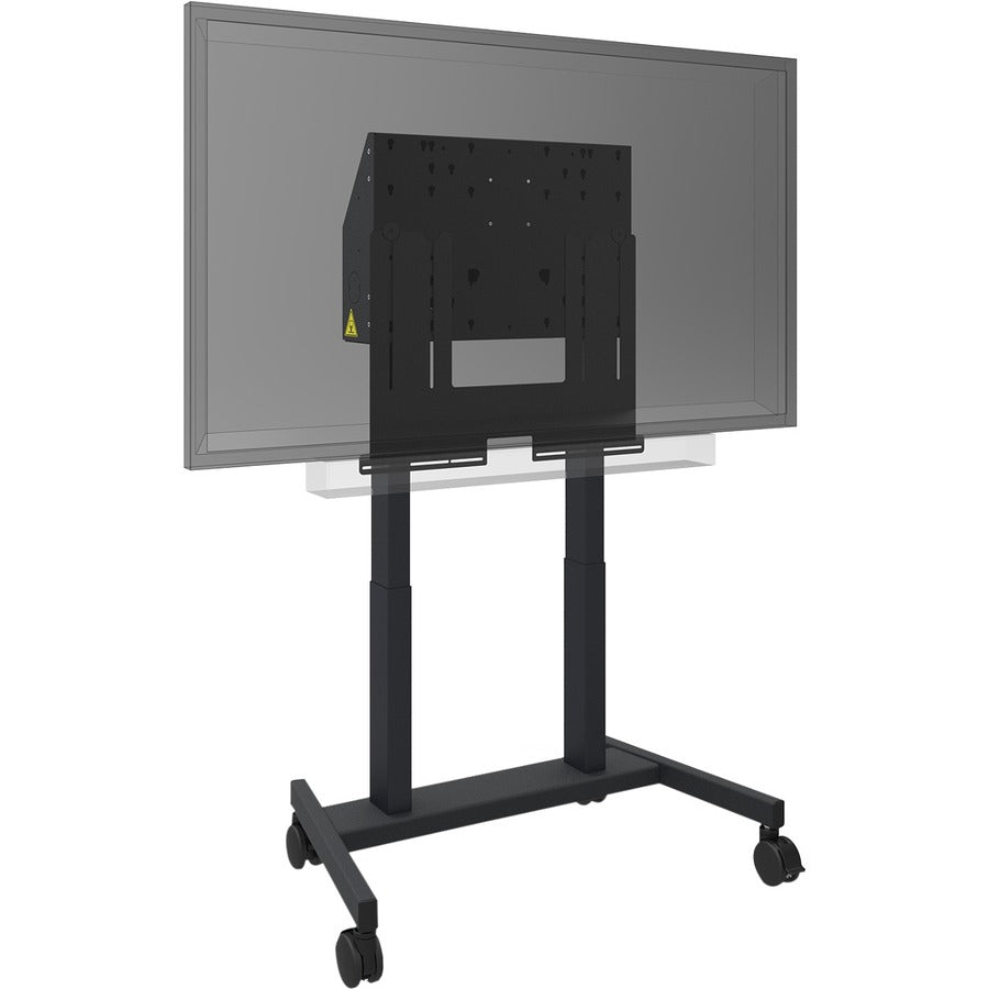 ViewSonic VB-EBM-001 - e-Box Mobile Cart with Motorized Height Adjustment - 4 Casters - Black - VB-EBM-001