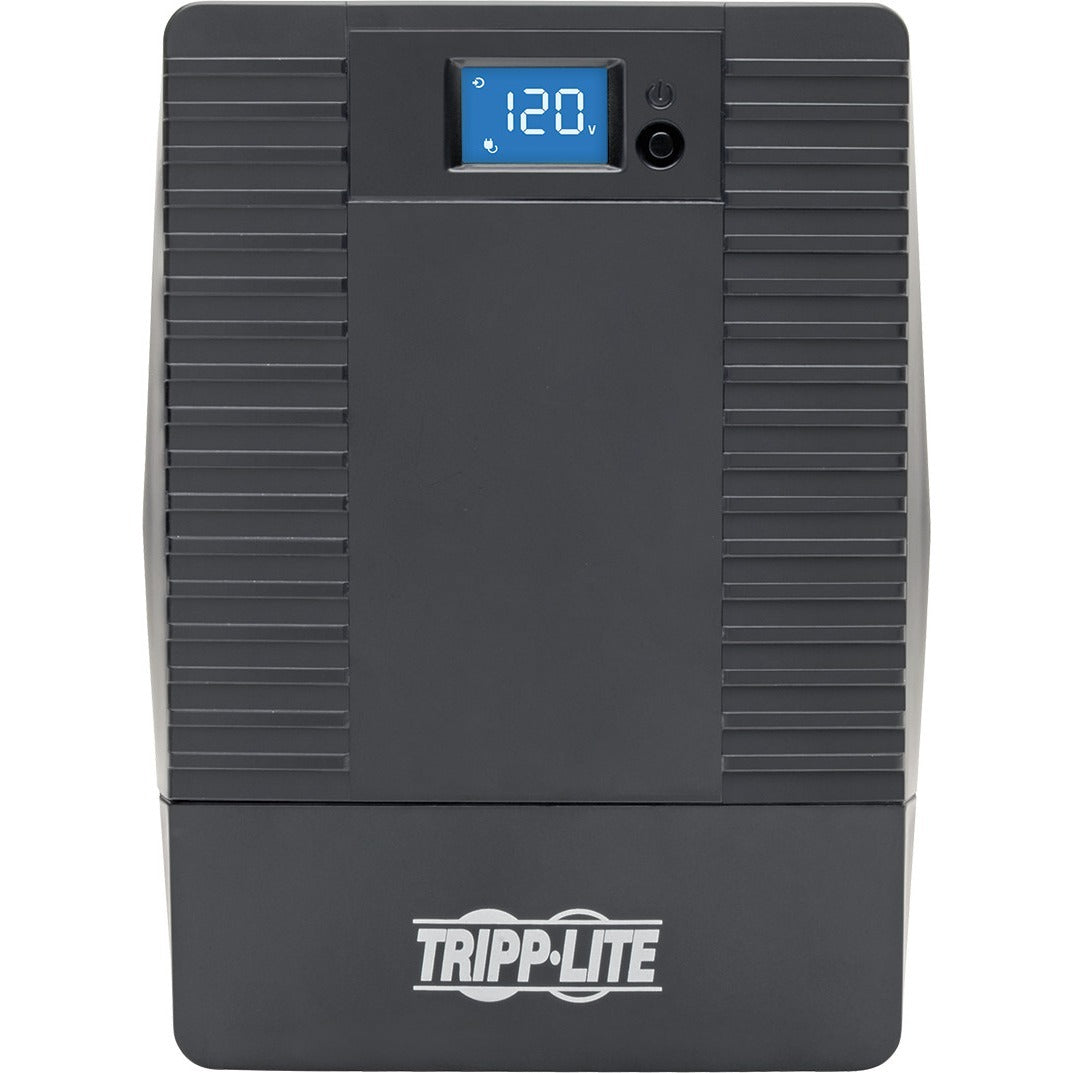 Tripp Lite UPS Smart Tower 1000VA 560W Battery Back Up Desktop AVR LCD USB - Tower - AVR - 8 Hour Recharge - 2 Minute Stand-by - 120 V AC Input - 120 V AC Output - 8 x NEMA 5-15R - OMNIVS1000LCD