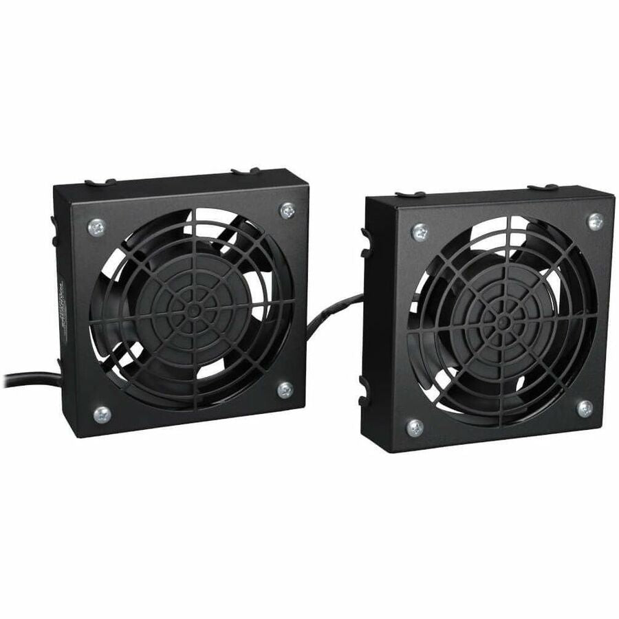 Tripp Lite Wallmount Rack Enclosure Cooling Roof Fan Kit 230V C14 3ft Cord - 210 CFM - 50 dB Noise - SRXFANWM