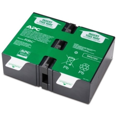 APC by Schneider Electric Replacement Battery Cartridge #166 - 9000 mAh - Lead Acid - Maintenance-free/Sealed/Leak Proof - Hot Swappable - APCRBC166