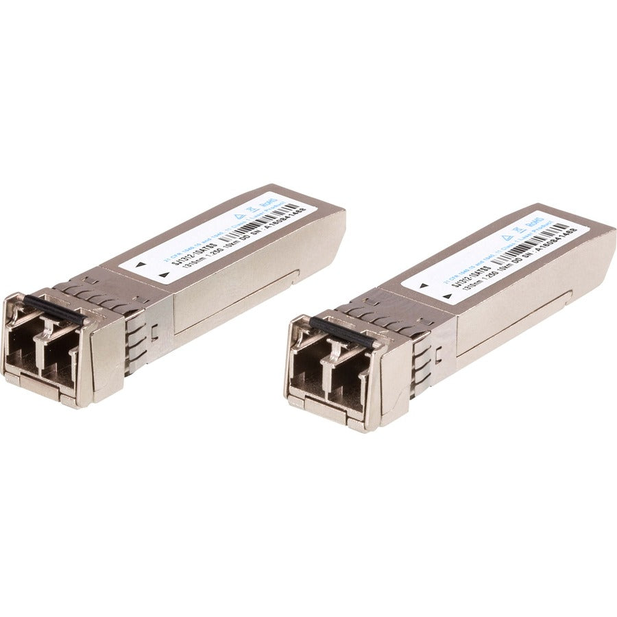 ATEN 10G Multi-Mode/300M Fiber SFP+ Module - For Data Networking, Optical Network - 1 x Duplex 10GBase-X Network - Optical Fiber - Multi-mode - 10 Gigabit Ethernet - 10GBase-X - Hot-pluggable - 2A-141G