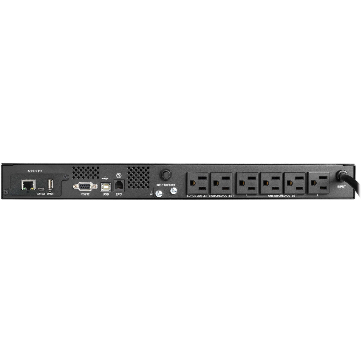 Tripp Lite UPS Smart 500VA 300W Rackmount USB DB9 WEBCARDLX 6 Outlets 1URM - 1U Rack/Tower - AVR - 14.40 Hour Recharge - 3 Minute Stand-by - 120 V AC Input - 120 V AC, 110 V AC, 115 V AC Output - 6 x ... - SMART500RT1UN