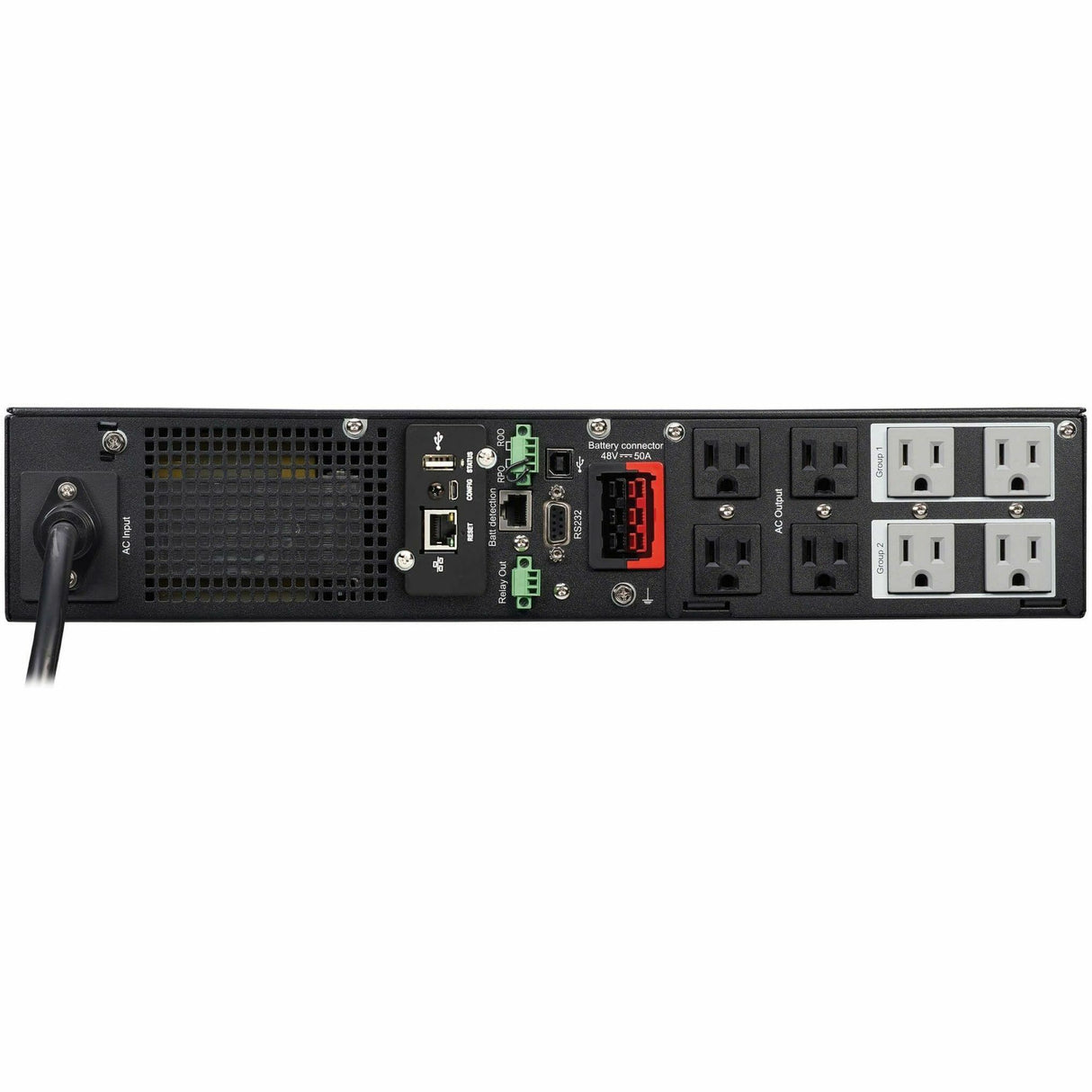 Tripp Lite UPS Smart 750VA 600W 120V LCD USB DB9 Ext Run WEBCARDLX 2URM - 2U Rack/Tower - AVR - 4.50 Hour Recharge - 8.50 Minute Stand-by - 120 V AC Input - 110 V AC, 115 V AC, 120 V AC Output - 6 x N... - SMART750RMXL2UN