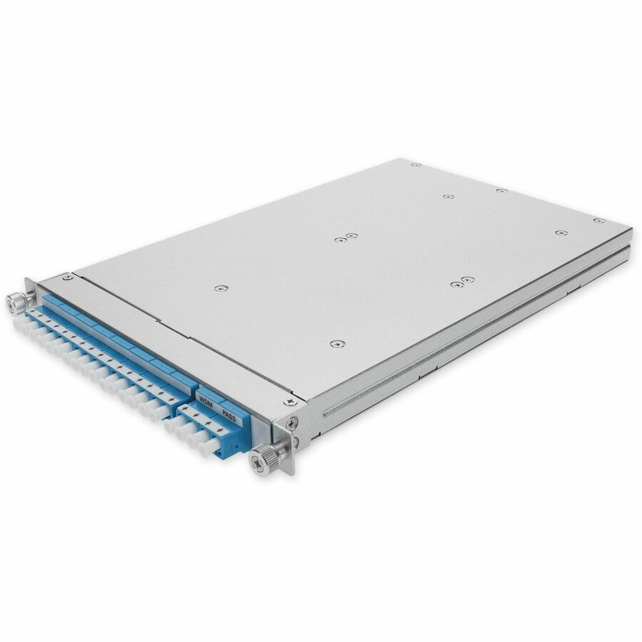 AddOn 8 Channel DWDM Mux Cartridge, Channels 25, 26, 27, 28, 29, 30, 31 and 32, with pass ports. Duplex LC - CHANNEL DWDM 1U 19IN MUX/DEMUX - DWDM-MUX-8D-25-32-AO
