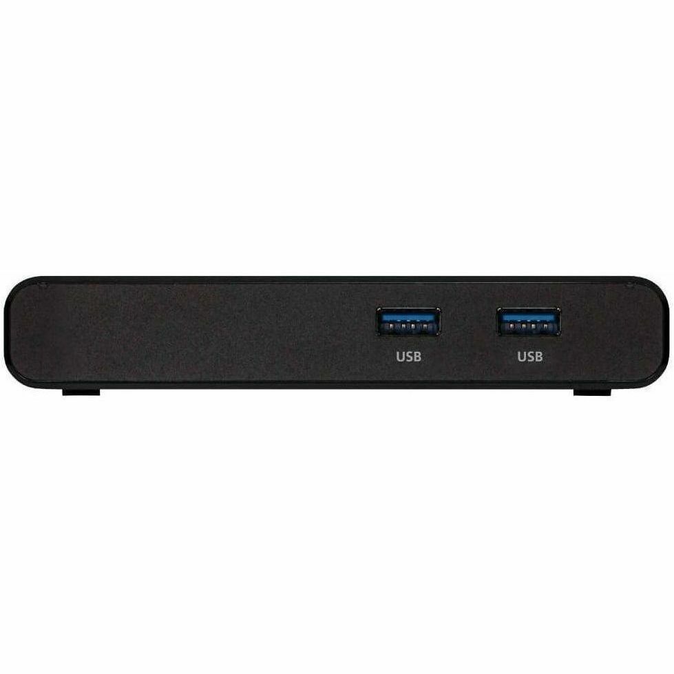 Tripp Lite USB C KVM Dock 2-Port 4K HDMI USB-A Hub PD Charging USB 3.2 Gen 1 - 2 Computer(s) - 1 Local User(s) - 3840 x 2160 - 5 x USB - 1 x HDMI - TAA Compliant - B003-HC2-DOCK1
