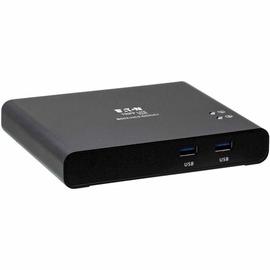 Tripp Lite USB C KVM Dock 2-Port 4K HDMI USB-A Hub PD Charging USB 3.2 Gen 1 - 2 Computer(s) - 1 Local User(s) - 3840 x 2160 - 5 x USB - 1 x HDMI - TAA Compliant - B003-HC2-DOCK1