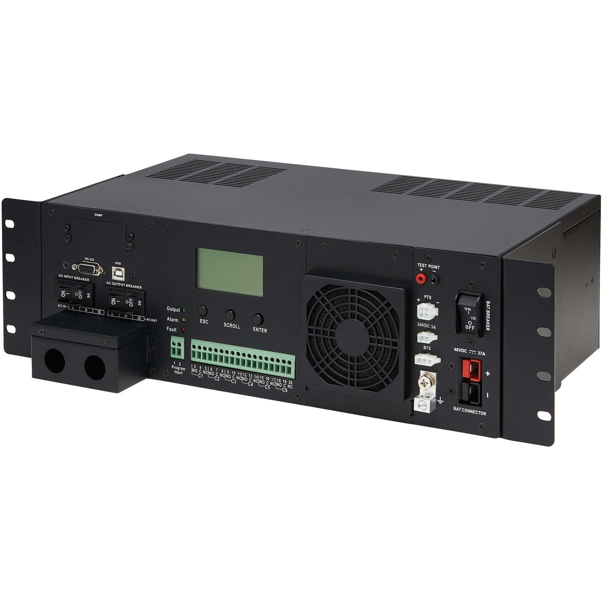 Tripp Lite UPS Smart 1500VA 1200W Extreme Temperature AVR 24VDC LCD USB 3U - 3U Rack-mountable - AVR - 120 V AC Input - 120 V AC Output - Hardwired - SMART1524ET EATON