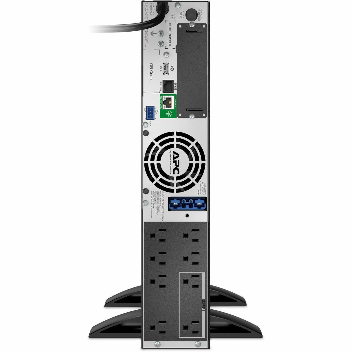 APC by Schneider Electric Smart-UPS SMX 750VA Tower/Rack Convertible UPS - Rack-mountable - AVR - 2 Hour Recharge - 12 Minute Stand-by - 120 V AC Input - 120 V AC Output - 8 x NEMA 5-15R - SMX750C