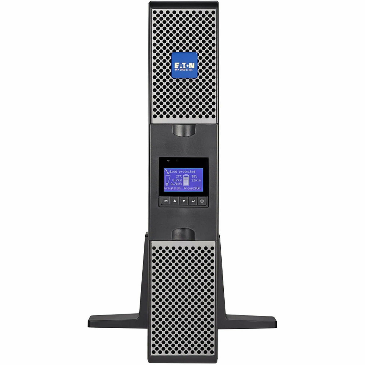 Eaton 9PX Lithium-Ion UPS 2000VA 1800W 120V 9PX On-Line Double-Conversion UPS - 7 Outlets, Network Card Included, USB, RS-232, 2U Rack/Tower - 2U Rack/Tower - 120 V AC Input - 6 x NEMA 5-20R, 1 x NEMA... - 9PX2000RTN-L