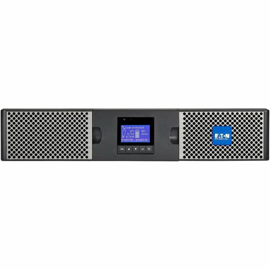 EATON Eaton 9PX Lithium-Ion UPS 2000VA 1800W 120V 9PX On-Line Double-Conversion UPS - 7 Outlets, Network Card Included, USB, RS-232, 2U Rack/Tower - 2U Rack/Tower - 120 V AC Input - 6 x NEMA 5-20R, 1 x NEMA... - 9PX2000RTN-L