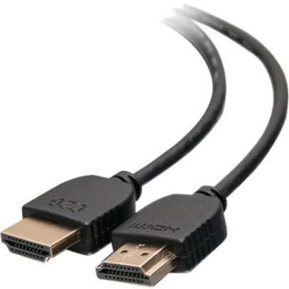 C2G 10ft Flexible Standard HDMI Cable w/ Low Profile Connectors - 1080p - 10 ft HDMI A/V Cable for Computer, Monitor, Projector, Home Theater System, HDTV, Gaming Console, Audio/Video Device, Blu-ray ... - C2G41398