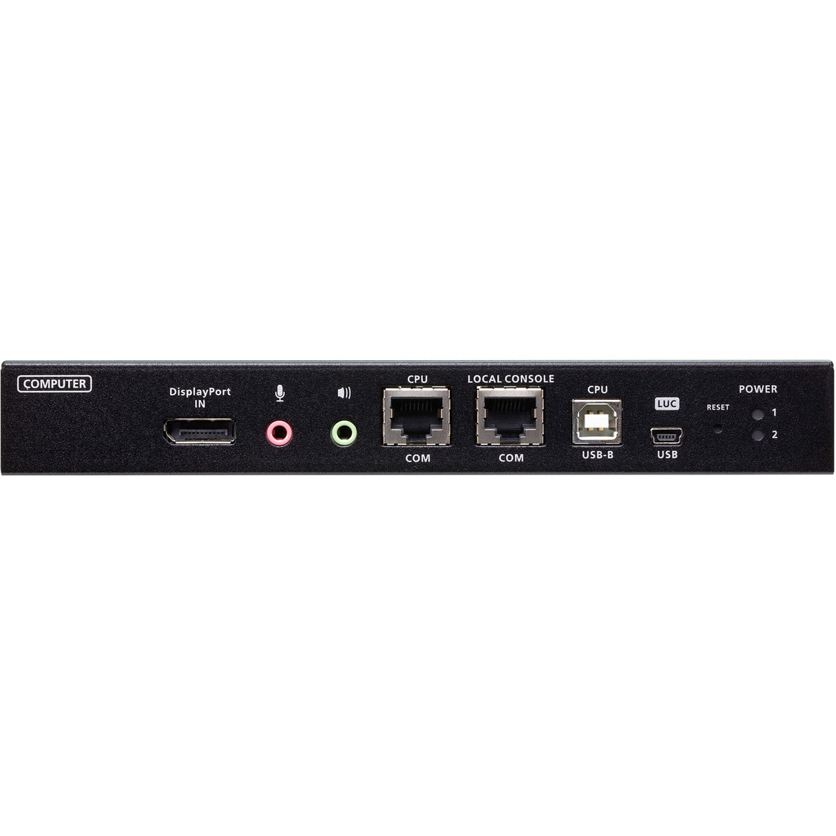 ATEN 1-Local/Remote Share Access Single Port 4K DisplayPort KVM over IP Switch - 1 Computer(s) - 1 Local User(s) - 1 Remote User(s) - 4096 x 2160 - 2 x Network (RJ-45) - 4 x USB - Desktop, Rack-mounta... - CN9950
