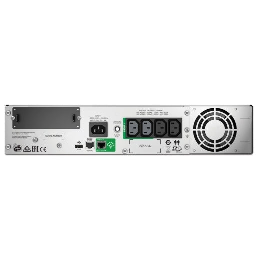 APC by Schneider Electric Smart-UPS 1500VA LCD RM 2U 230V with SmartConnect - 2U Rack-mountable - 3 Hour Recharge - 230 V AC Output - SMT1500RMI2UC