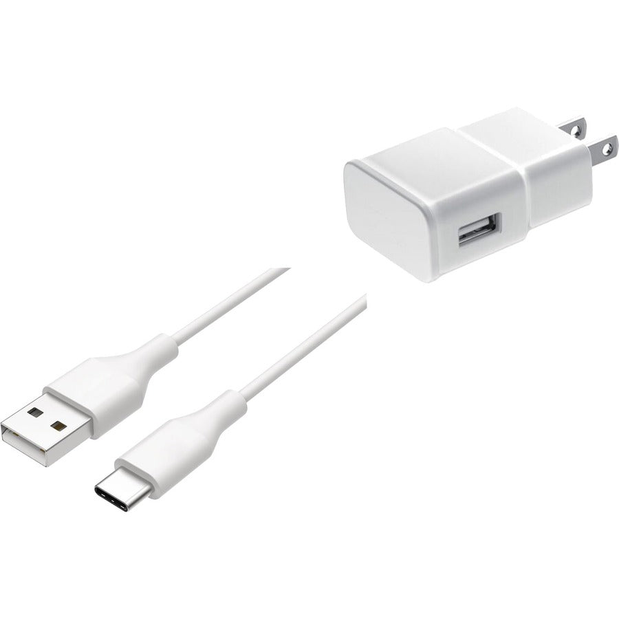 4XEM Samsung USB-C 6FT Charger Kit (White) - White - 4XSAMKITUSBCW6