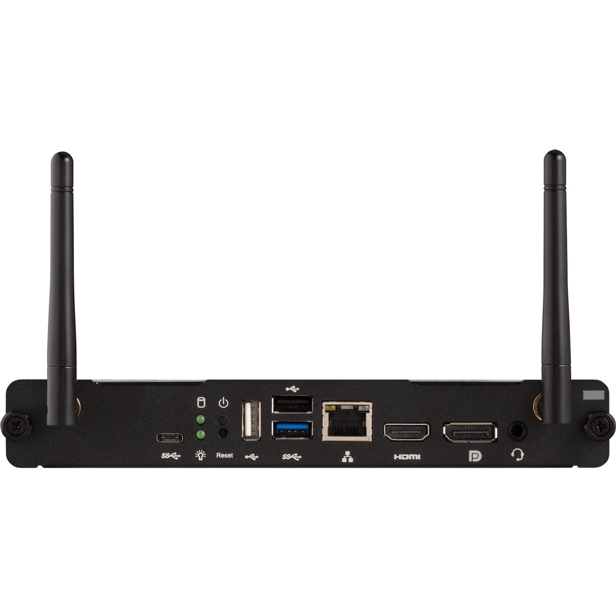 ViewSonic VPC2C-W33-O1 - ViewBoard OPS Celeron Slot-in PC - Intel Celeron G5900T 3.20 GHz - 8 GB DDR4 SDRAM - 256 GB SSD - HDMI - USB - Wireless LAN - Bluetooth - Ethernet - Windows 10 Pro - Black - VPC2C-W33-O1