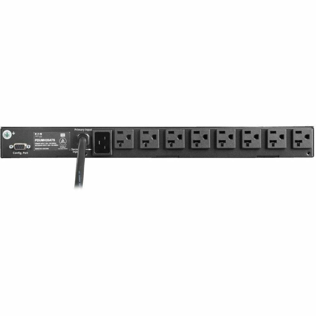 Tripp Lite PDU ATS / Metered 120V 1.92kW 20A 16 5-15/20R Dual L5-20P 1URM - Metered Auto Transfer Switch - NEMA 5-20P, NEMA L5-20P - 16 x NEMA 5-15/20R - 120 V AC - 1U - Horizontal - Rack-mountable, W... - PDUMH20ATS