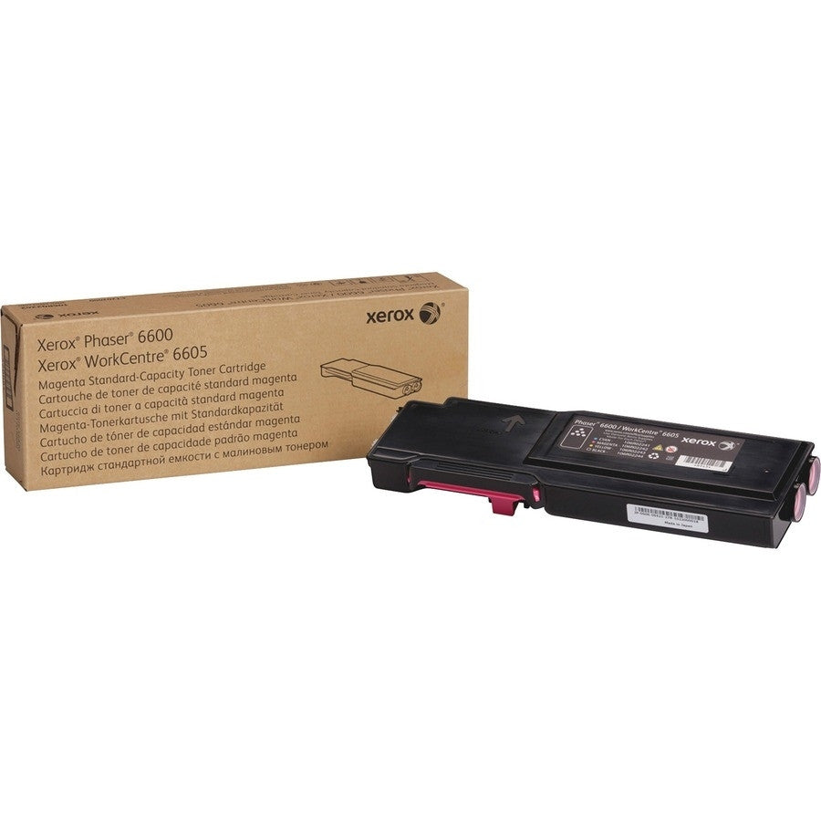 Xerox Phaser 6600/WorkCentre 6605 Standard Capacity Magenta Toner Cartridge 106R02242 Xerox