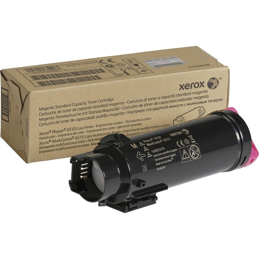 Xerox Phaser 6510/WorkCentre 6515 Magenta Standard Capacity Toner Cartridge 106R03474 Xerox