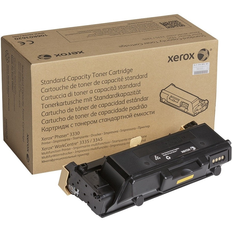 Xerox Phaser 3330, WorkCentre 3335/3345 Standard Capacity Black Toner Cartridge 106R03620 Xerox