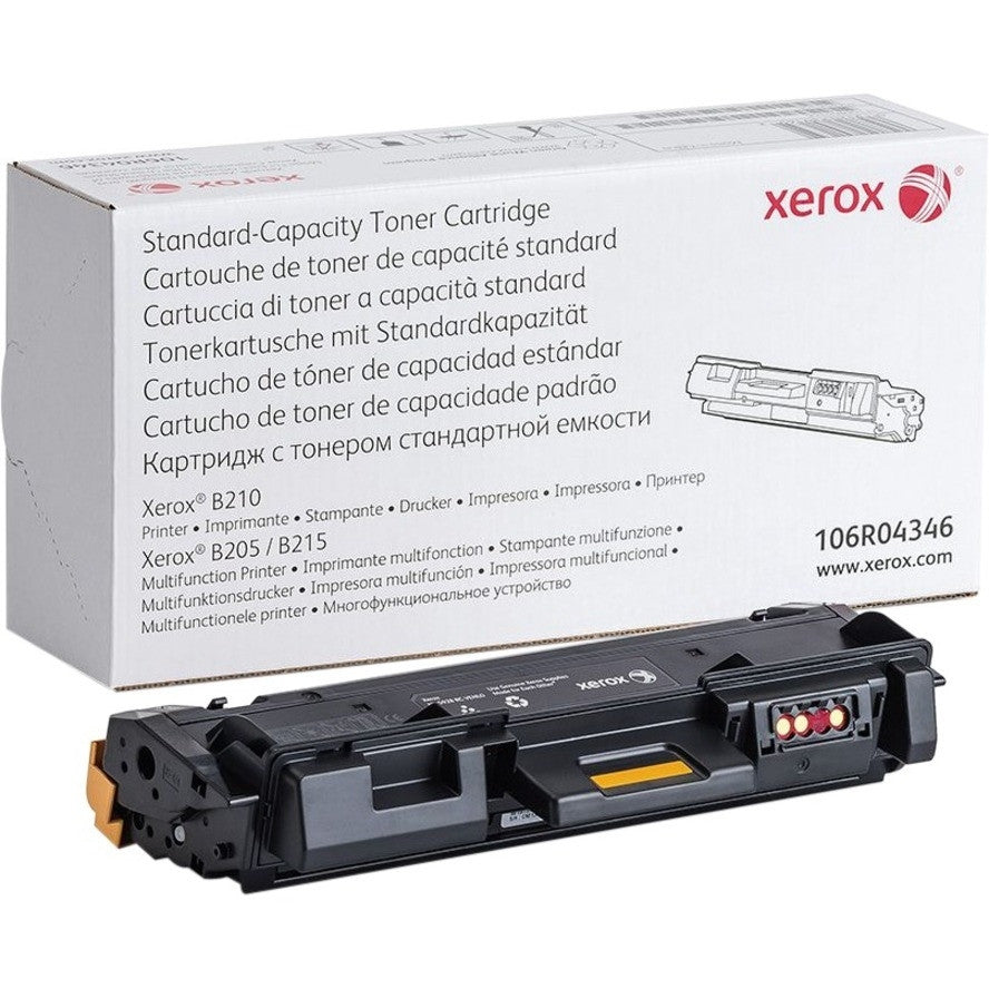 Xerox B205/B210/B215 Black Standard Capacity Toner Cartridge 106R04346 Xerox