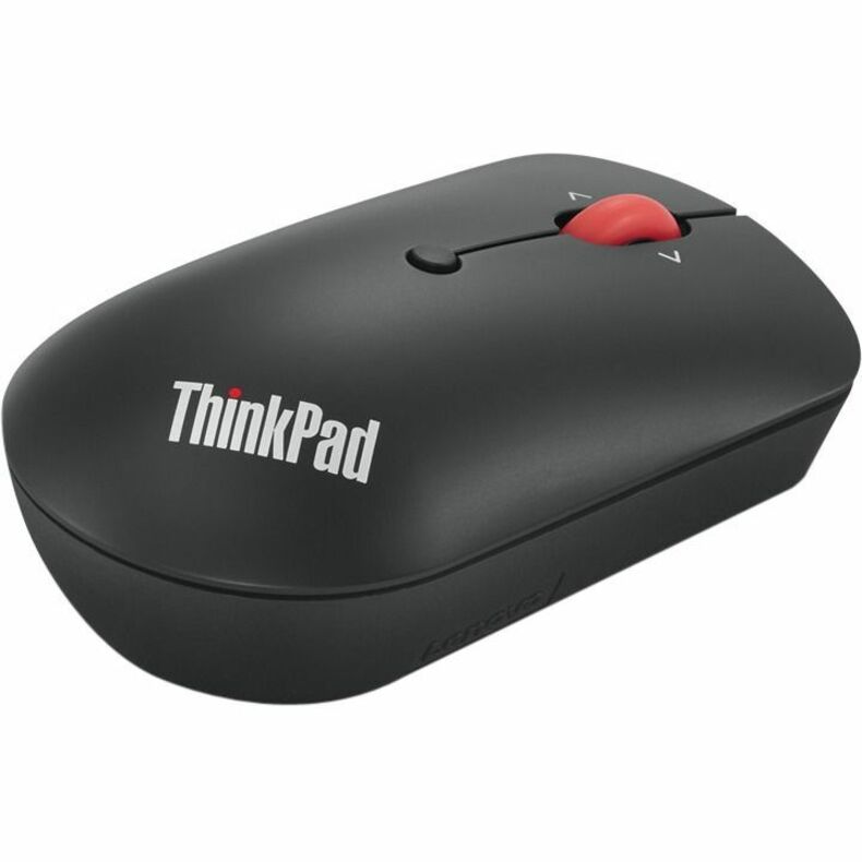 Lenovo ThinkPad USB-C Wireless Compact Mouse - Optical - Wireless - 2.40 GHz - Black - USB Type C - 2400 dpi - Scroll Wheel - Symmetrical - 4Y51D20848