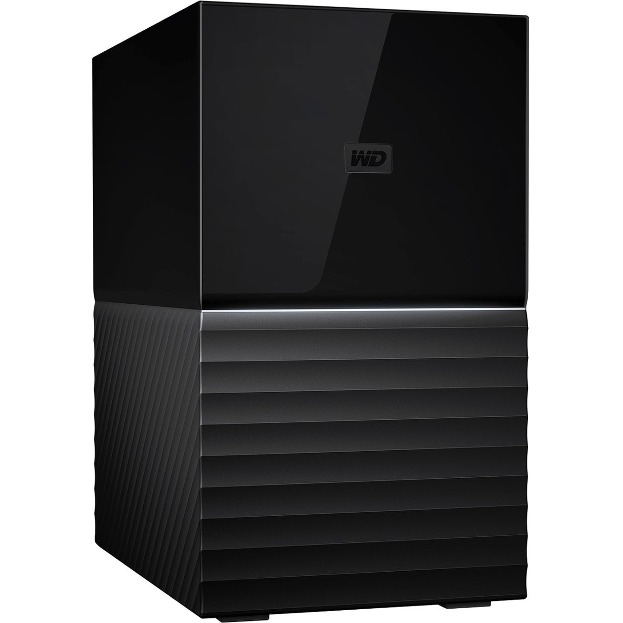 WD My Book Duo Desktop RAID Storage - 36 TB Installed HDD Capacity - RAID Supported 0, 1, JBOD - 3 USB Port(s) - 2 USB 3.0 Port(s) - Desktop - WDBFBE0360JBK-NESN