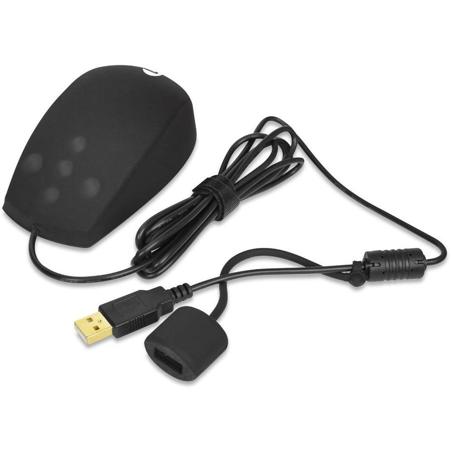 SIIG Industrial Grade Water and Dustproof USB Mouse with Button Type Scroll - Industrial Grade Waterproof and Dustproof USB Mouse with 3 Scroll Buttons,1000 DPI IR optical sensor,IP 68 compliant?Rugge... - JK-US0S11-S1