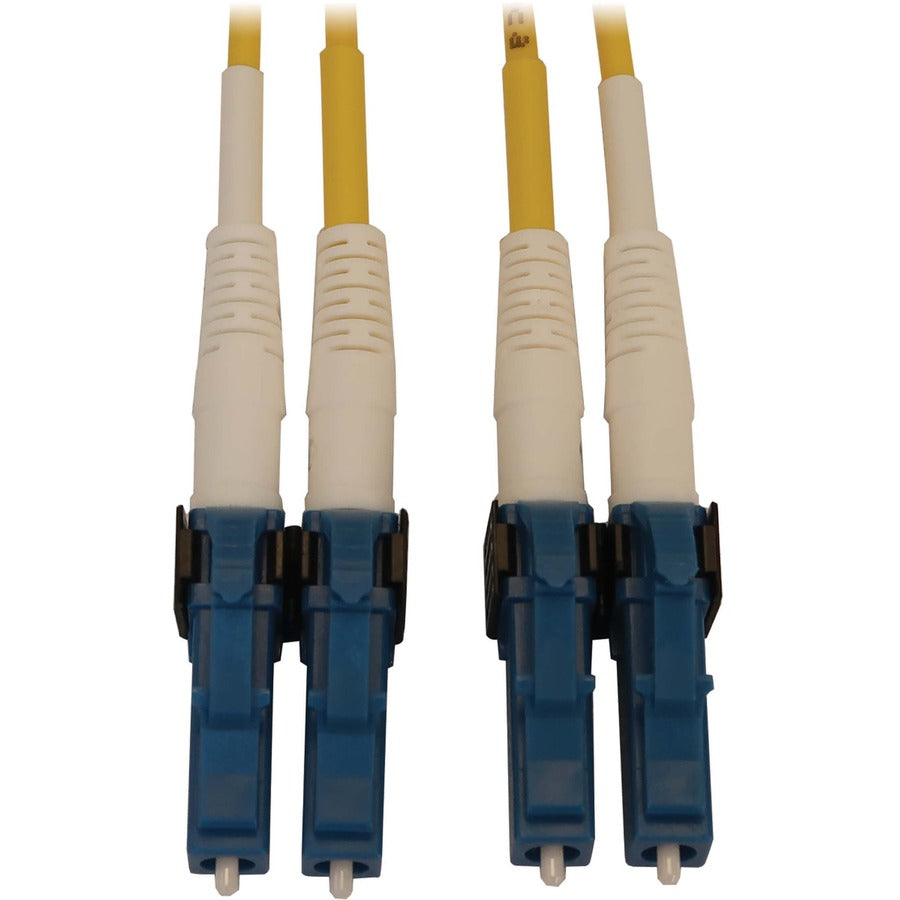 Tripp Lite Fiber Optic Cable 400G Duplex Singlemode 9/125 LC/UPC OS2 M/M 2M - 6.56 ft Fiber Optic Network Cable for Network Device, Switch, Patch Panel - First End: 2 x LC/UPC Network - Male - Second - N370X-02M