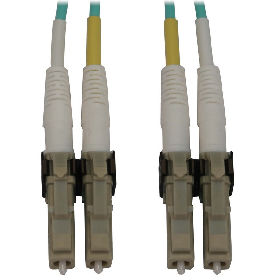 Tripp Lite Switchable Fiber Optic Cable 400G MMF 50/125 Duplex LC-PC M/M 3M - 9.84 ft Fiber Optic Network Cable for Switch, Patch Panel, Network Device - First End: 2 x LC/PC Network - Male - Second E - N820X-03M