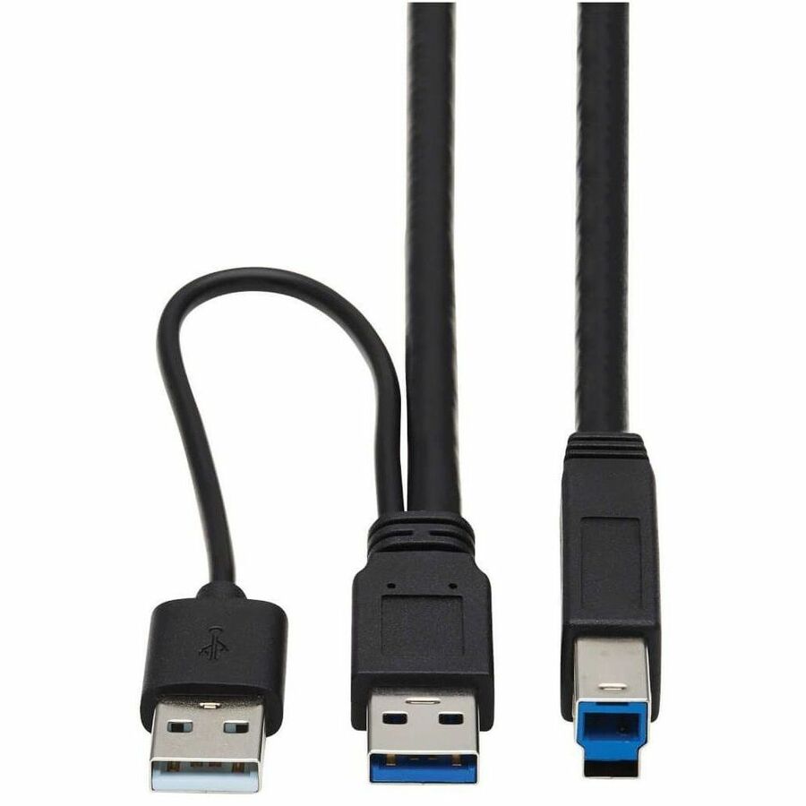 Tripp Lite USB Active Repeater Cable - USB-A to USB-B (M/M), USB 3.2 Gen 1, 25 ft. (7.6 m) - 25 ft USB/USB-B Data Transfer Cable for Computer, Printer, Scanner, PC, Notebook, Optical Drive, Hard Disk - U328-025-1