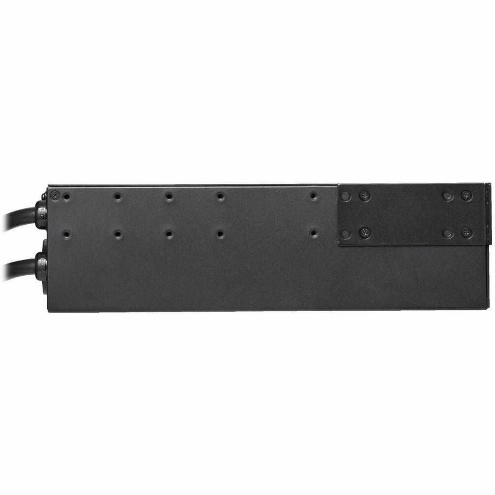 Tripp Lite 2.9kW 120V Single-Phase ATS/Monitored PDU - 24 5-15/20R & 1 L5-30R Outlets, Dual L5-30P Inputs, 10 ft. Cords, 2U, TAA - Monitored - NEMA L5-30P - 24 x NEMA 5-15/20R, 1 x NEMA L5-30R - 120 V - PDUMNH30AT2