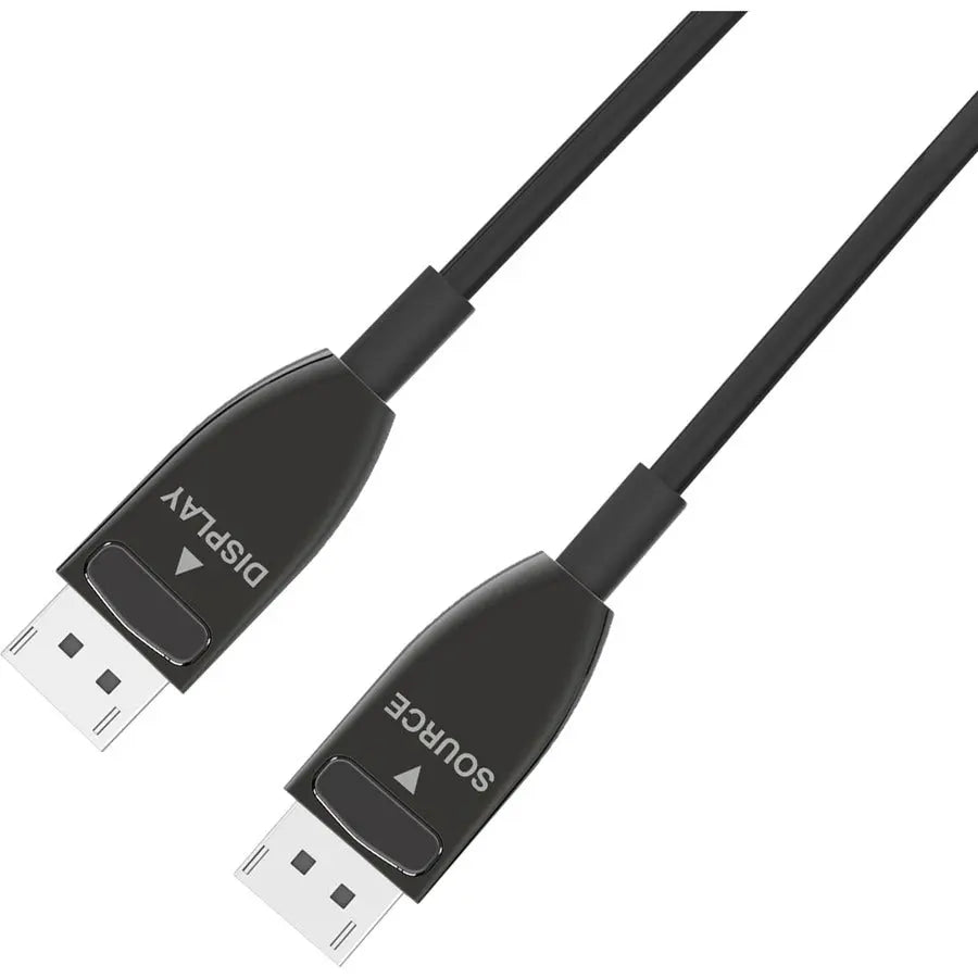4XEM 5M 16FT Active Optical Fiber 1.4 DisplayPort Cable - 16 ft DisplayPort A/V Cable for Audio/Video Device, Home Theater System, Digital Signage Display, Desktop Computer, Notebook, Recorder, Monito - 4XFIBERDPAOC5M - eCommerce Business Prime