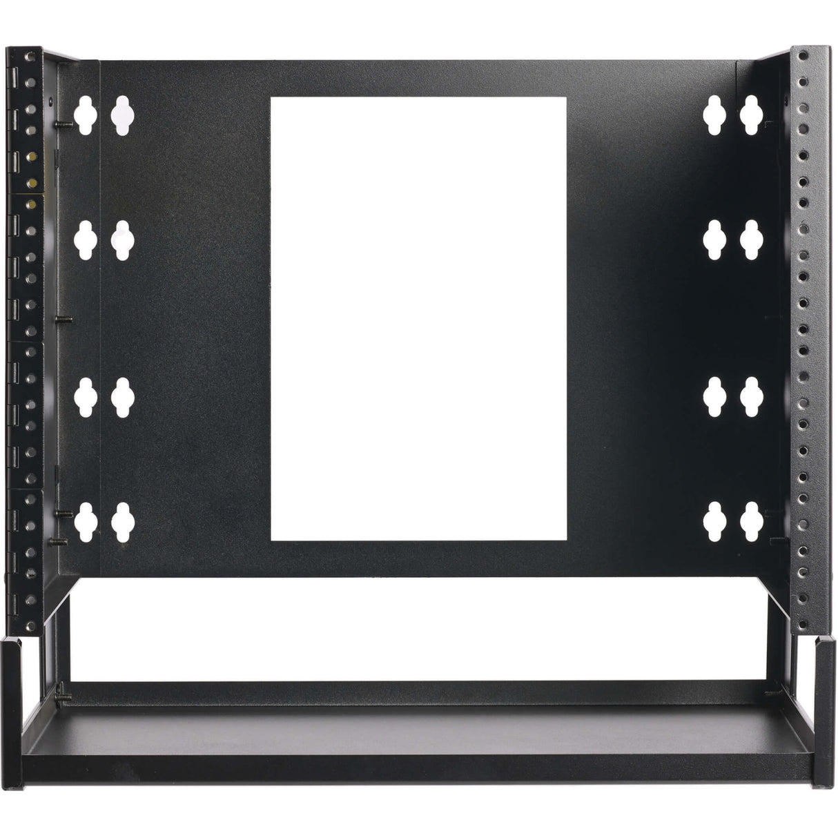 Tripp Lite 8U Wall-Mount Bracket with Shelf for Small Switches and Patch Panels, Hinged - 150 lb Load Capacity